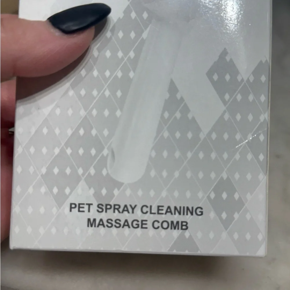 Pet Spray Cleaning Massage Comb - Orange